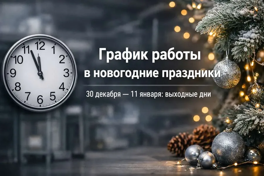 График работы в Новогодние праздники