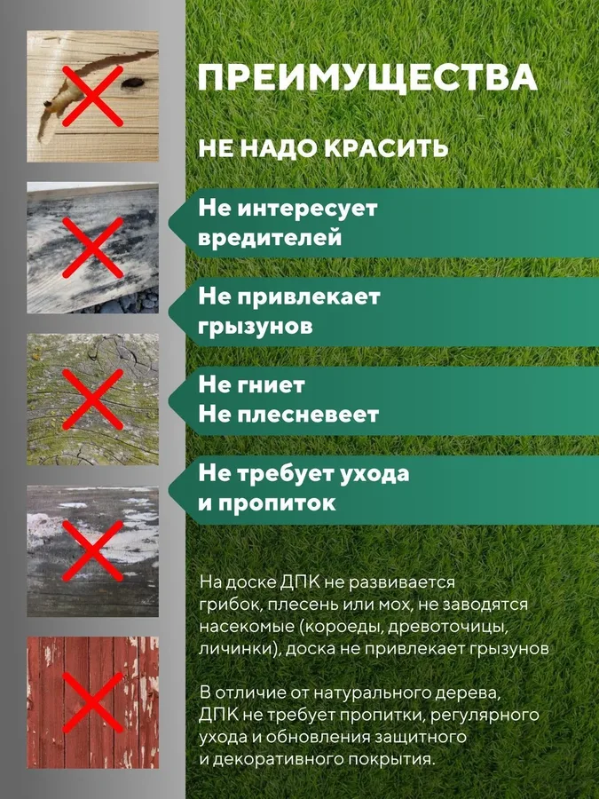 Кресло садовое уличное металлическое для дачи из ДПК, 66х46х95 см.