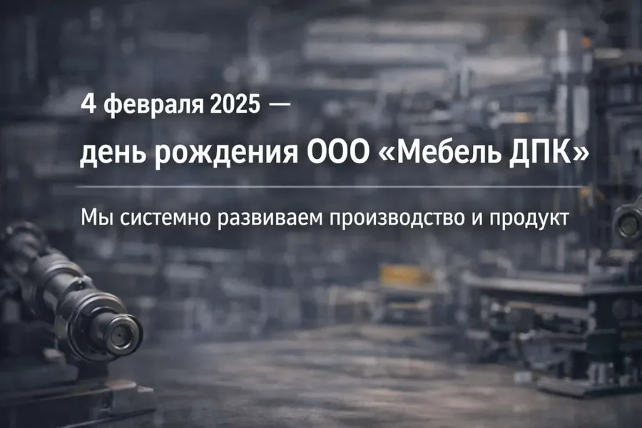 День рождения ООО «Мебель ДПК»